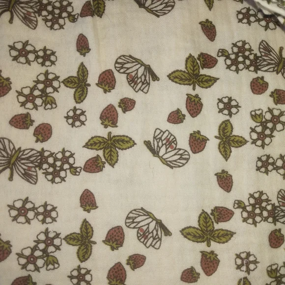 Charming Cream Floral Kids Dress - Picture 8 of 11